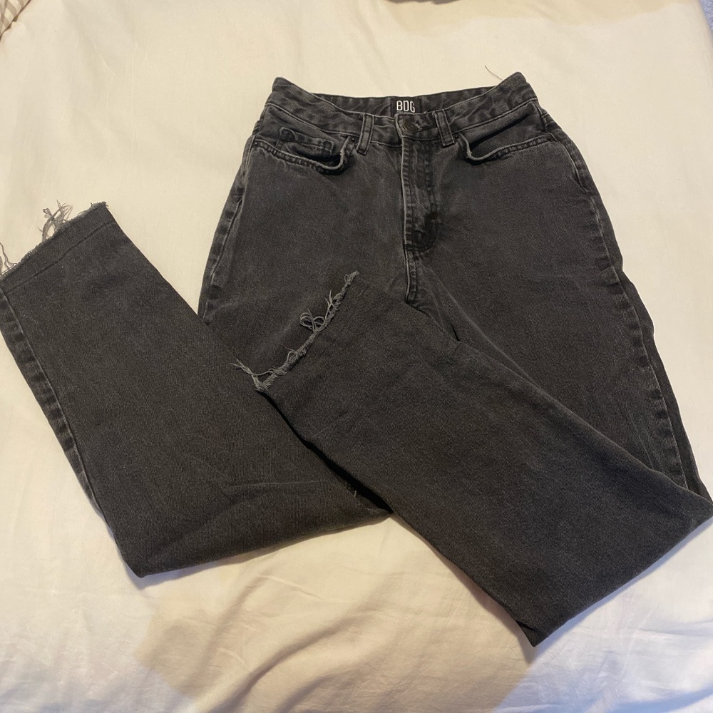 BDG black mom jeans